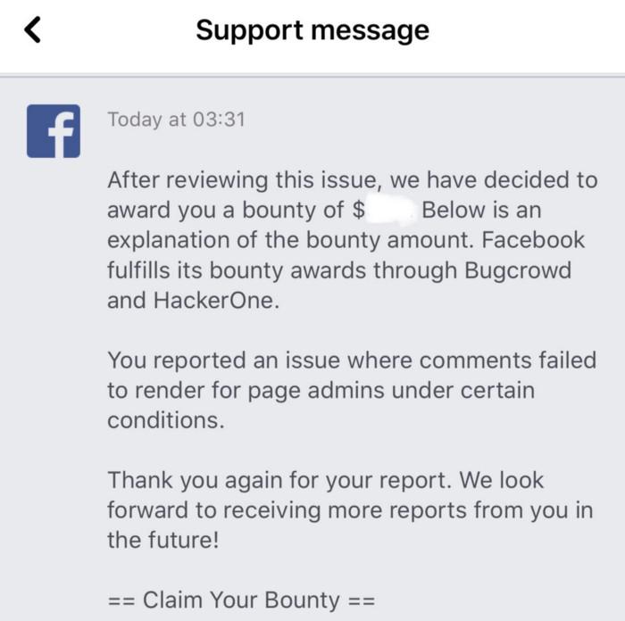 Message From Facebook Security Team